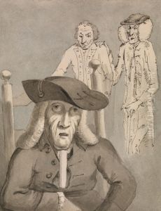 Dr. Messenger Monsey of Chelsea Hospital, 1693-1788 by John Thomas Smith