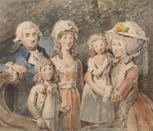 James Boswell and His Family - view 1