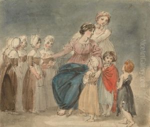 Charity Children and Little Vagabonds by Thomas Stothard