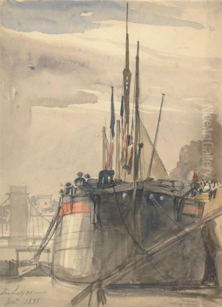 The Luxor, Paris, December 1833 - view 1