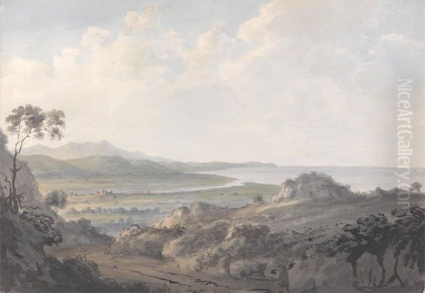 Coast Scene with Mouth of a River - view 1