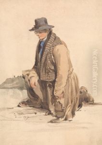 Man Kneeling