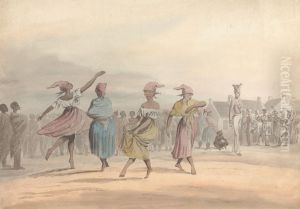 A Dance in Jamaica by Emeric Essex Vidal