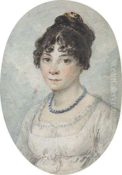 Portrait of a Lady, called Bella Ibbetson, the Artist's Second Wife - view 1