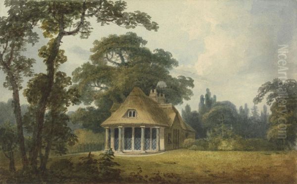 A Summer House with Full-length Lattice Windows - view 1