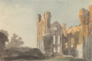 Kirkstall Abbey near Leeds by John Varley