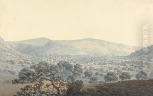Distant view of Llandrillo