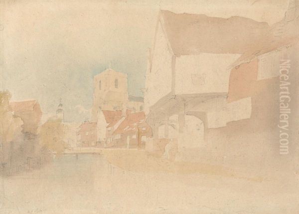 A View of Waltham Abbey, Herts, Essex - view 1