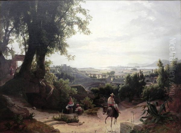 Syrakus bei Morgenbeleuchtung - view 1
