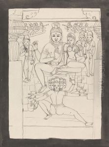 Another Representation of the Story of Mahdew Paswutee and Raoun by Gangaram Chintaman Tambat