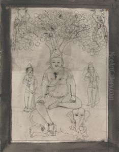 Figure from Indus Sabha by Gangaram Chintaman Tambat