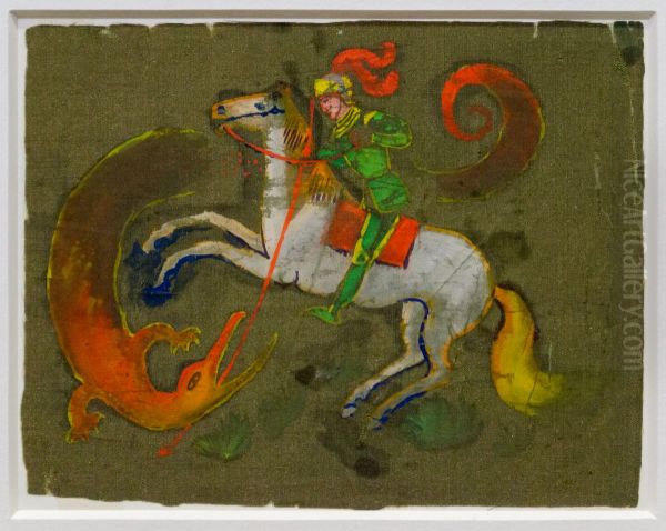 Ritter Georg und Drache - view 1