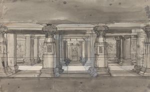 The Upper Story of Jagannatha Sabha by Gangaram Chintaman Tambat