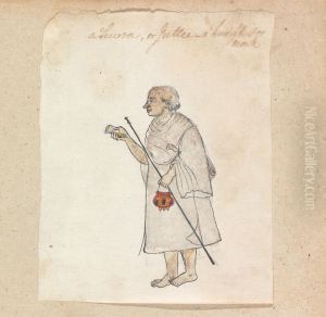 A Lewsa of Jettee - A Kind of Hindu Monk by Gangaram Chintaman Tambat
