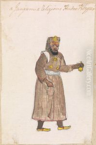 A Jungum, a religious Hindu Beggar by Gangaram Chintaman Tambat