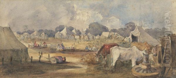An Eastern Encampment - view 1