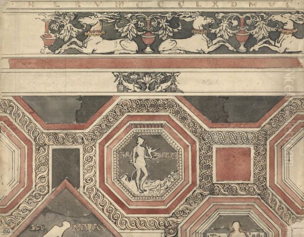 Design for Ceiling and Frieze - view 1