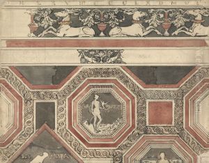 Design for Ceiling and Frieze by Alfred Stevens