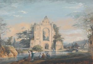Landscape with a Ruined Norman Church Landscape with a Ruined Norman Church