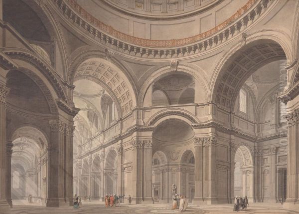 Interior of St. Paul's Cathedral - view 1