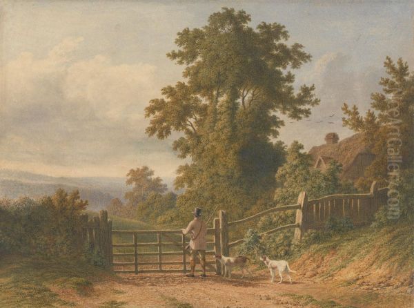 Sportsman and His Dogs - view 1
