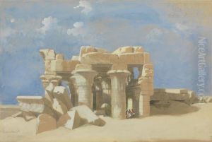 View of Kom Ombo by David Roberts
