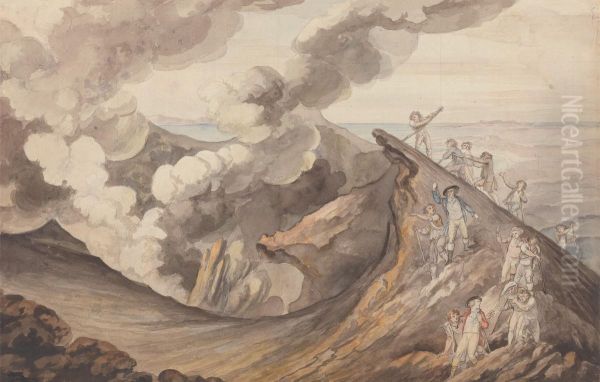 The Ascent of Vesuvius - view 1