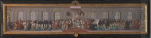 James II Receiving the Mathematical Scholars of Christ's Hospital