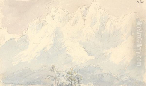 Mountains Near St. Johann, Austria - view 1