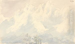 Mountains Near St. Johann, Austria by Robert Smirke