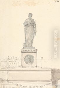 In the Cortile of the Anatomical School, Vienna