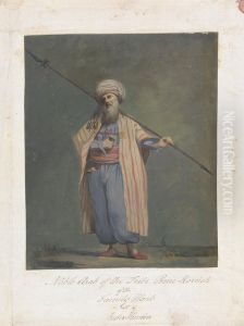 Noble Arab of the Tribe Beni-Koreish of the Family Harb at Beder-Hunein Noble Arab of the Tribe Beni-Koreish of the Family Harb at Beder-Hunein