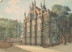 Southwest View of Middle Temple