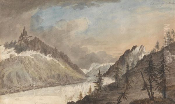 Chamonix, Mer de Glace - view 1