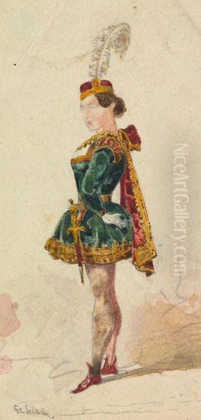 Woman in Costume - view 1