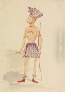 Englishman in Inca Costume