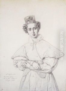 Portrait Of Henriette Taurel, Nee Thevenin