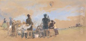 The Balloon by Myles Birket Foster