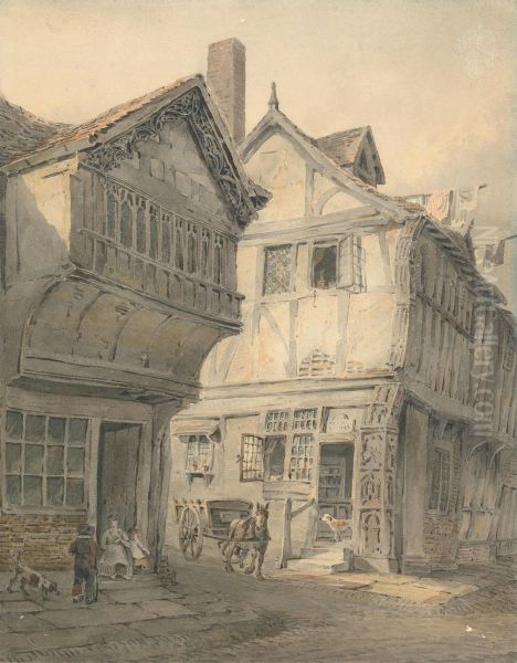 Old Houses at St. Albans - view 1