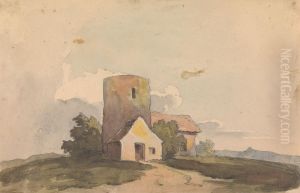 Landscape with Building Structure Landscape with Building Structure