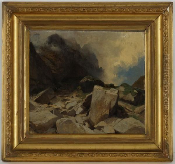 Paysage De Montagne, Rochers - view 1