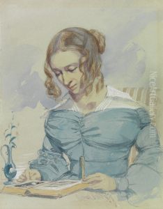 Portrait of Maria Elizabeth Dadd, the Artist's Sister by Richard Dadd
