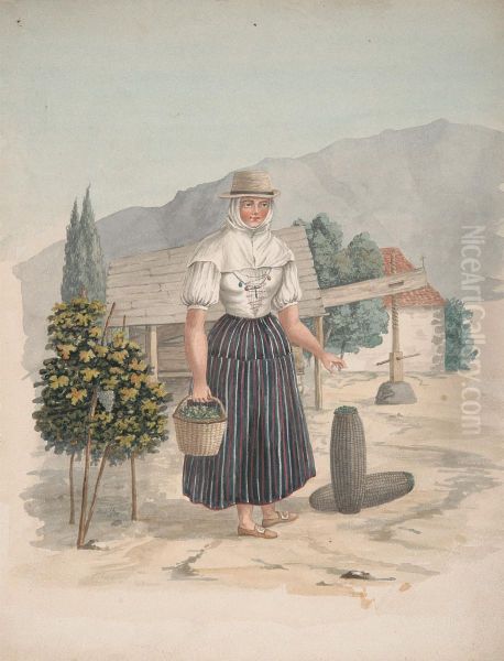 Woman of El Miradero, Tenerife - view 1