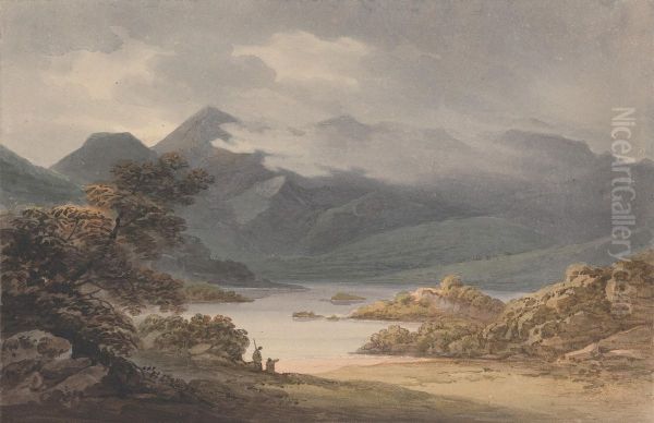 View on the Upper Lake (Ireland) - view 1