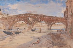 Ponte Pietra, Verona by John Ruskin
