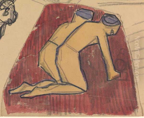 Kneeling Figures - view 1