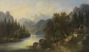 Vierwaldstattersee Mit Blick Auf Den Urirotstock