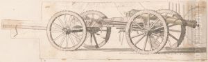 Gun and Limber, No. 7 by Thomas Sandby