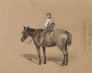 Stable Boy on a Pony