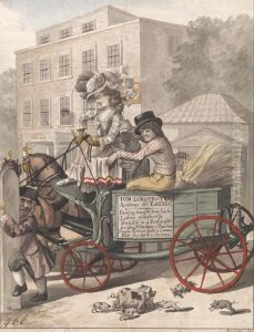 A Lesson Westward, or, A Morning Visit to Betsy Cole by Robert Dighton